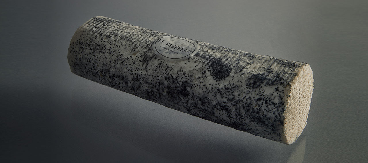 Bûche fraîche cendrée